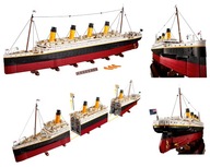 KLOCKI ZESTAW DUŻY STATEK RMS TITANIC 9090 ELEMENTÓW MODEL KOLEKCJONERSKI