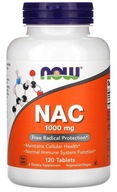 Suplement diety Now Foods NAC 1000 mg 120 tabletek