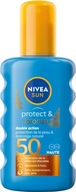 NIVEA SUN Protect and Bronze balsam w spray’u aktywujący naturalną opaleniznę SPF 50, 200 ml