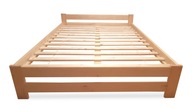Łóżko podwójne drewniane sosnalita relax 120x200 sosna