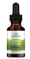 Płyn Swanson Health Products Ginkgo Biloba ekstrakt płynny miłorząb japoński 29,6 ml