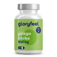 Ginkgo Biloba 3950mg - 365 tabl. o wysokiej jakości - Ekstrakt 50:1