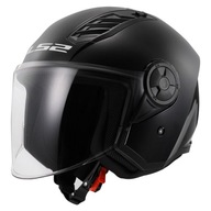 KASK LS2 OF616 Airflow II ECE 22.06 Solid Black Czarny Połysk Rozmiar XL