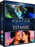 AVATAR + TITANIC 3D płyta Blu-ray 3D
