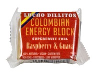 Luchos Dillitos Raspberry kostka energetyczna z gujawy z maliną 40 g