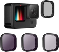 Filtr TELESIN zestaw do kamer GoPro