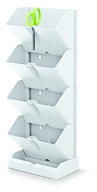 Doniczka Prosperplast 19,5 cm x 11,4 x 47,5 cm tworzywo sztuczne biały