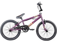 Rower BMX DeTox Rude Lila rama 19 cali kolo 20 " fioletowy