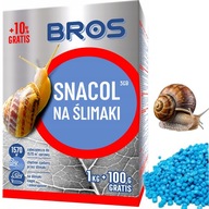 BROS SNACOL ŚRODEK TRUTKA NA ŚLIMAKI GRANULKI 1100