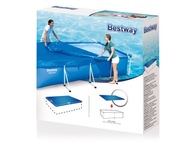 Kryt na rámový bazén 400x211 - Bestway 58107