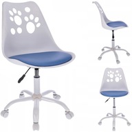 Krzesło biurkowe Jumi JOY biały