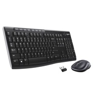 LOGITECH egér billentyűzet szett MK270 WIRELESS DESKTOP (US)