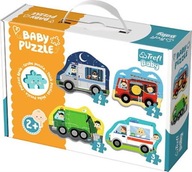 Baby Puzzle 4w1 Pojazdy i zawody Trefl