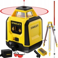 STANLEY STHT77616 červený rotačný laser + statív GT-165 + záplata GT-350