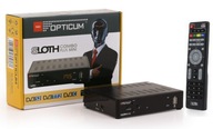 Dekoder DVB-C, DVB-S, DVB-S2, DVB-T, DVB-T2 Opticum SLOTH Combo Plus Mini