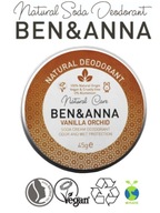 Ben Anna naturalny dezodorant w kremie w aluminiowej puszce Vanilla Orchid 45g DEO