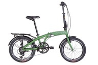 Rower składany Dorozhnik ONYX Vbr rama 12 cali koło 20 " zielony