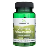 Suplement diety Swanson Ashwagandha KSM-66 250 mg kapsułki 60 szt.