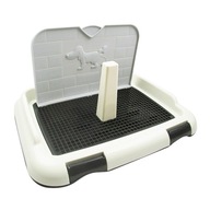 Toilet Training Pad Tray with Simulation S Black