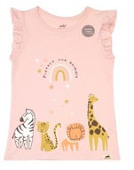 GEORGE t-shirt dusty pink Animal Planet 110-116
