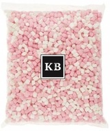 Pianki biało-różowe Marshmallow 1000 g