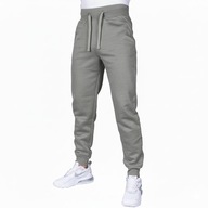 FÉRFI JOGGER MELEGÍTŐNADRÁG SZÜRKE, XXL-ES MÉRET