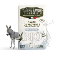 Mydło Maître Savon de Marseille Ośle Mleko 100 g