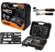NEO TOOLS ZESTAW NASADEK PRZELOTOWYCH 1/4