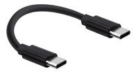 Kabel USB typ C - USB typ C Black Stork 0,3 m