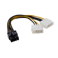 6pin 8pin 4pin 15Pin SATA męski na 4Pin ide molex