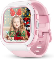 Smartwatch dla dzieci ZOSKVEE KW2 różowy