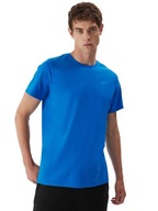 Koszulka męska 4F niebieska 4FAW23TTSHM0876