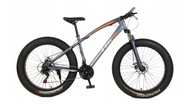 Rower fatbike G-Bike Fat Bike rama 17,5 cala koło 26 " szary