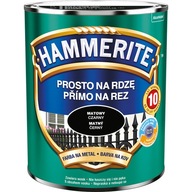 Hammerite prosto na rdzę mat czarny 0,25l