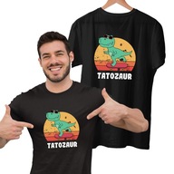Tatozaur koszulka dla taty śmieszny prezent
