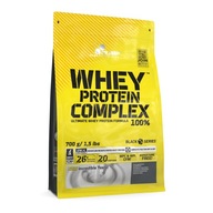 Odżywka białkowa mieszanka białek Olimp Whey Protein Complex 100% 700 g smak truskawkowy