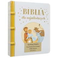 Biblia dla dzieci Biblia dla najmłodszych + grawer Pamiątka Chrztu Świętego