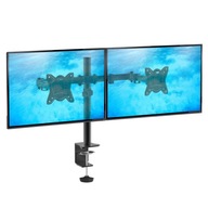 Biurkowy Uchwyt do dwóch Monitorów LCD 2x 10'-30'