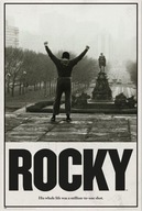 Plakat Rocky Balboa A Million To One Shot czarno-białe, ludzie, sport bez ramy 61 x 91,5 cm