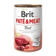 Mokra karma Brit wołowina 0,4 kg