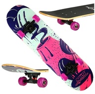 NILS Klasický dřevěný skateboard pro děti