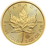 1 oz Au – 50 USD Kanadský javorový list – 2022