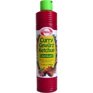 Ketchup łagodny curry Hela 800 ml 930 g