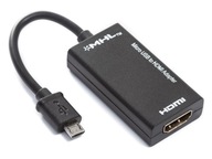Adapter kabel MHL Micro USB Hdmi TV FullHD 1080 p
