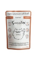 Mokra karma dla kota Gussto wołowina 85 g