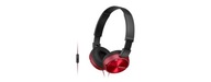Słuchawki nauszne Sony MDR-ZX310AP Red