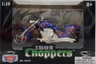 Chopper Iron CUSTOM blue:18 Motormax
