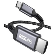 KABEL HDMI USB C ADAPTER PRZEWÓD 2M MHL VIDEO 4K