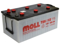 Аккумулятор 12v 225ah 1150a moll kamina truck фото, цена