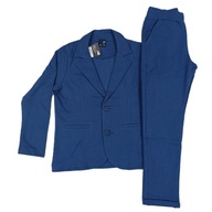 GT garnitur dziecięcy niebieski rozmiar 140 (135 - 140 cm)